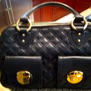 Marc Jacobs Quilted Black Leather Purse